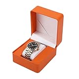 Qkbuza Astuccio per Orologi, Portaorologi in Pelle PU con Scomparti, Scatola Portaorologi,...