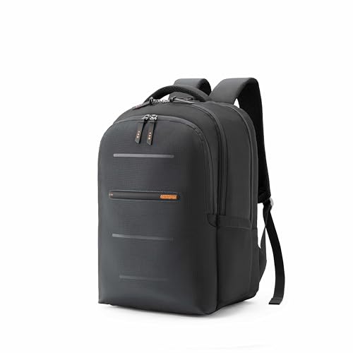 Image of American Tourister Arden | 34 Ltrs | 3 Compartments | Bottle Pocket | Ergonomic Padded Back Panel & Shoulder Straps | Laptop Backpack | 1 Year International Warranty | Black
