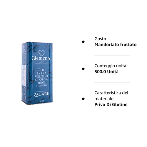 Olio Clemente - le Zagare 5 Litri| Olio