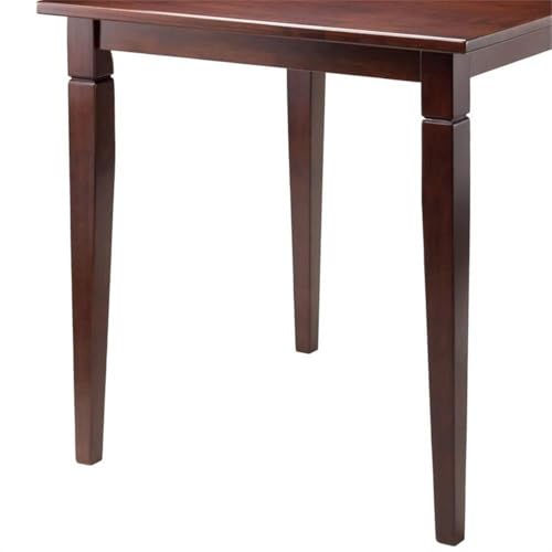 Winsome Kingsgate Dining Table, 29" in Walunt, Sturdy & Stylish Rectagular Table for Eating & Working in Office, Kitchen, Dining Room, Classic Home Decor Furniture by Winsome - Image 5