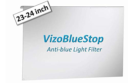 VizoBlueStop 23-24 inch Anti-Blue Light Filter for Computer Monitor. Blue Light Monitor Screen