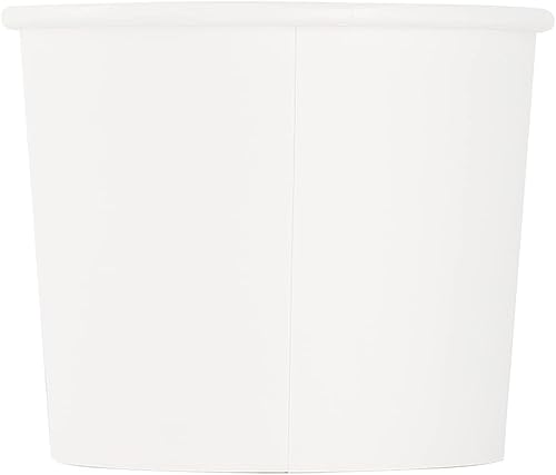 Miniatura 5 de KARAT EARTH Contenedor de papel ecológico para alimentos fríoscalientes de 10 oz (3.575 in), blanco, KE-KDP10W - 1,000 ct