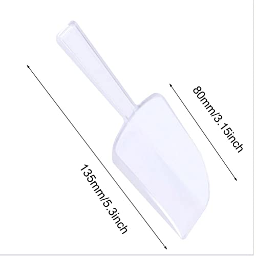 2 PCS Sugar Tongs and 3 Pcs Mini Basic Measuring Shovel Spoon Serving Tongs Scoop Gadgets Ice Tongs Set for Sweet and Party
