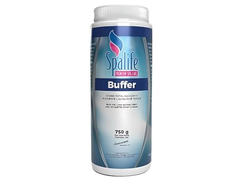 Spa Life pH Buffer 750 g | Raises Total Alkalinity in Hot Tubs & Spas | Use with Other Hot Tub Chemicals Such As Bromine Chlorine pH Down pH Up & Hot Tub Accessories Such As Puck Floater & Dispenser