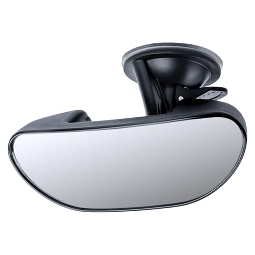 GES Baby Car Backseat Mirror,360 Degree Adjustable Strengthen Suction Cup Baby Safety Rearview Mirror for Clearly View of Infant in Rear Facing Car Seat