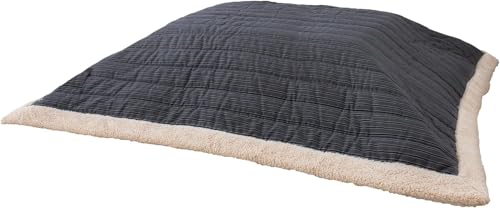 Kotatsu Futon Comforter, Stripe, Rectangle, 74.81" x 90.56" (190x...
