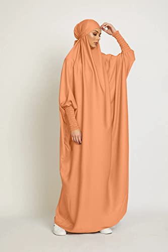 Robe de prière musulmane abaya ample pour s'habiller vite