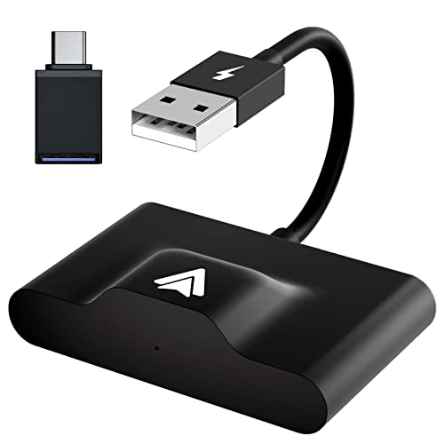 Android Auto Wireless Adapter for Android Auto (Bluetooth 5.3 + 5.8 GHz WiFi)