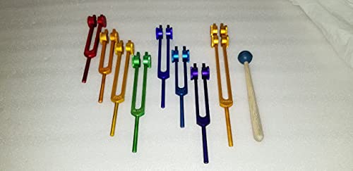 Fourchettes de tonte chakra lestées pour apaiser le stress et les tensions