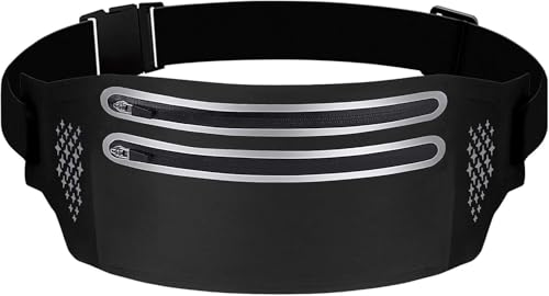 Bolsa Pochete Zíper Duplo, Impermeável, Multifuncional, Esportes, Bolso, Bolsa, Porta Celular Para Esportes Ao Ar Livre