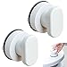 2pcs Ventosa Maniglia Porta Maniglia a Ventosa per Cassetto Frigorifero Bagno Maniglia a Ventosa Mporta Frigo Vetro Mobilità Portatile Manopole con Forte Ventosa per Il Bagno, Armadio Porta Maniglia