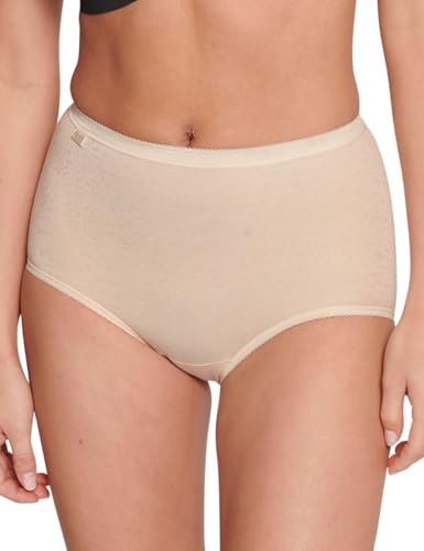 Sloggi Basic+ Maxi C3P lot culottes coton taille haute - 2