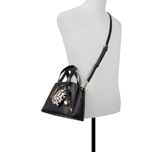 Aldo black satchel bag – image 4