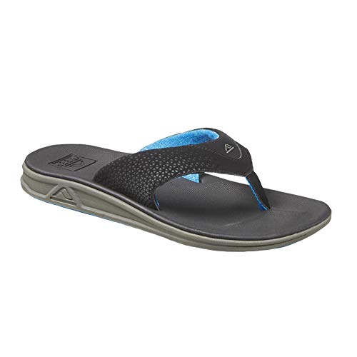Image of Reef Rover Mens Flip Flop, Supportive & Ultra Soft Footbed, Durable Non Marking Outsole