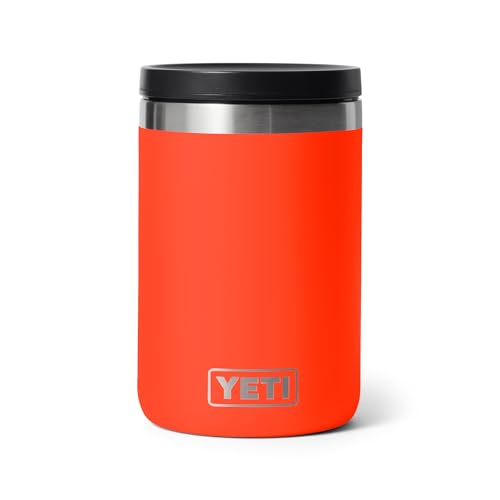 Image of YETI Rambler 16 oz Food Jar, Vacuum Insulated, Stainless Steel, With Airtight Lid, Solar Flare