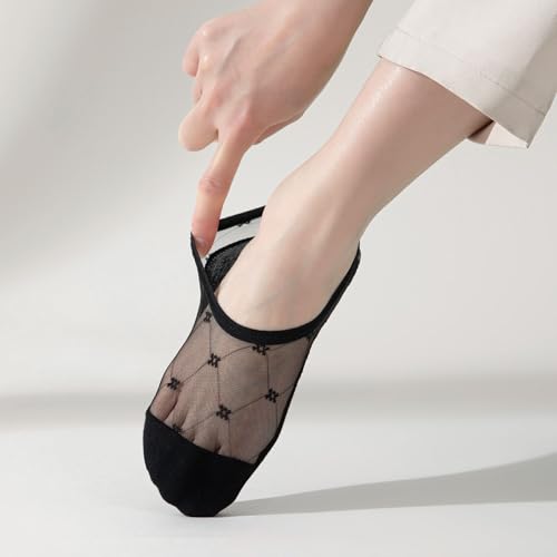 Image of Soxbang Ultra Thin Liner Socks Seamless 5-11.5US,No Show Socks for Women Lightweight Flat Boat Line Cotton Footies
