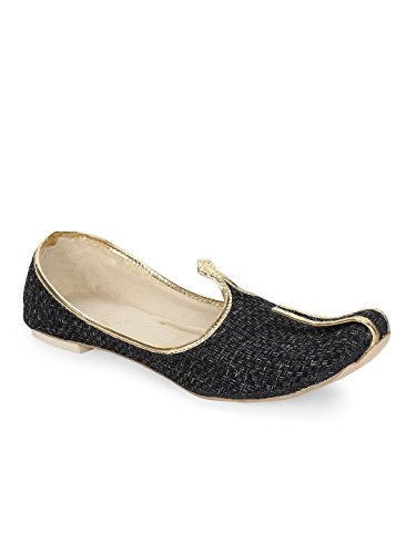 Mojaris Hombres Sojanya en color negro y talla 8 US para un calzado tradicional