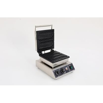 Levkitch Waffeleisen für 4 Belgische Waffeln,1750W Waffel Elektrisch mit Antihaftbeschichtete Platten,Timer,50-300 °C Temperaturregelung Waffelautomat (4 Belgische Waffeln-Wheatshoe) – Bild 8