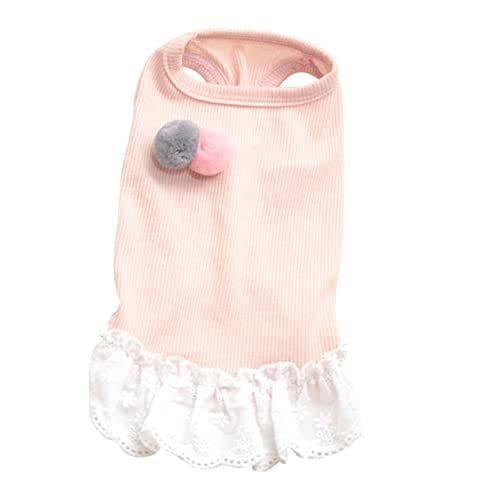 Yardwe 2 Unidades saia de roupas de estimação roupa pet roupinha pet saias vestido de cachorro de sa