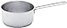Fissler Häppchen Cazo de 0,5 L y 12 cm de diámetro, acero inoxidable, sin tapa, sin revestimiento, color plata, inducción