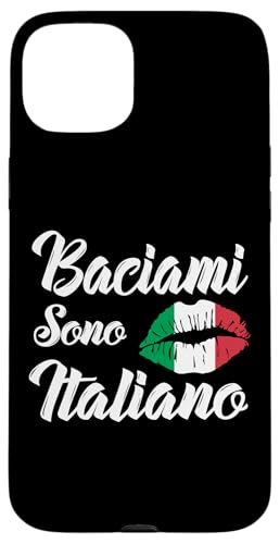 Baciami Sono Italiano Kiss Me Im �C�^���A�C�^���A�ʔ��� �X�}�z�P�[�X iPhone 15 Plus �p