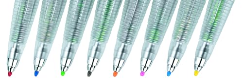 Crayon de couleur rétractable à mine 2,0 mm rechargeable Pentel PH158ST1
