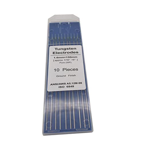 DECOMELODY 1 Paquete electrodos de tungsteno soldadura tig electrodos soldadura Electrodo de soldadura bolígrafo soldador molinero cable rizar varilla de soldadura wt20 poste electrico Silver