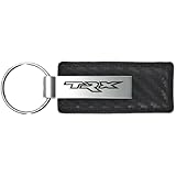 AU-TOMOTIVE GOLD, INC. Officially Licensed Carbon Fiber Leather Key Fob for RAM TRX (Black)