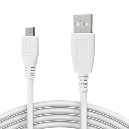 Image of USB to Micro USB PVC Data Sync & 2A Fast Charging Cable, Made in India, 480Mbps Data Sync, Solid Cable, 1.2 Meter Long USB Cable for Micro USB Devices (White)
