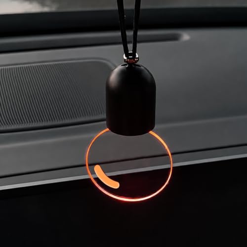 Image of STHIRA Retro Bulb LED Car Ornament Touch Switch Acrylic Pendant