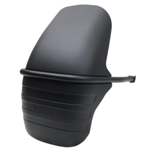 Image of Type 2 Tyre Hugger for Hunter 350 | Rear Mudguard Splash Guard | Plastic with Metal Clamp | Black