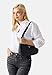 GUESS Noelle II Top Zipper Shoulder Bag Coal Logo Imagen de GUESS Noelle II Top Zipper Shoulder Bag Coal Logo