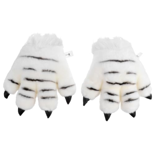 Guantes de felpa para paseos invernales y actividades de ocio al aire libre
