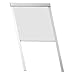 Produktbild Lospitch Dachfenster Verdunkelungsrollo Grau Thermo-Rollo, 100% Verdunkelung, Silberne Seitenschienen, kompatibel mit Fenster Systeme Dachfenster GGL, GPU, GTU, GXU, GHU(97.3x116cm, S08)