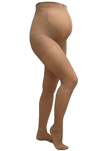 Fiore Medias de Maternidad Mama 20 Den/Bodycare, Braun (Natural 015), S para Mujer