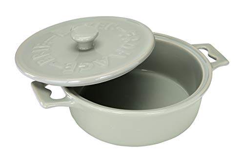 Creative Co-Op Brie Bakers with Lids & Wood Spreaders (Set of 2 Colors) by Creative Co-Op - Image 7