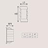 True MODS Rocker Switch Panel Center Piece [Fits Switch Panel] [Interlocking Design] for Expanding Rocker Switch Panels