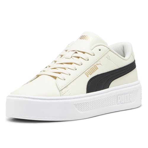 Image of Puma Womens Smash V3 Platform Lace Up Sneakers Shoes Casual