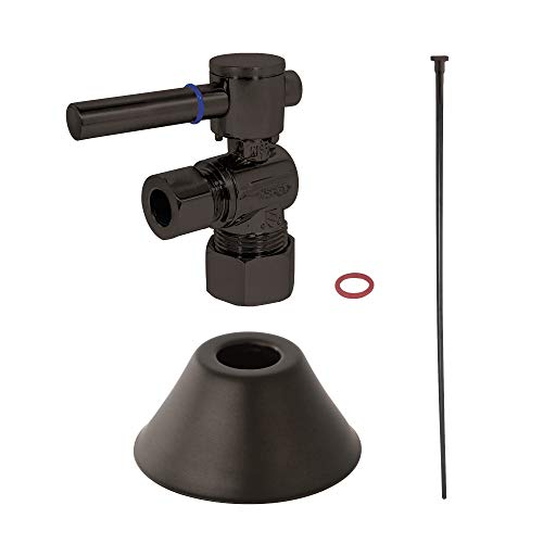 Kit de embellecedores Kingston Brass CC53305DLTKF20 para inodoro bronce aceitado 2