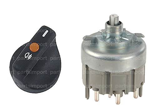 Headlight Headlamp Dimmer Switch + Knob for Mercedes Benz