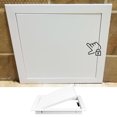 Trappe d'inspection 600 x 600 mm grand format pour plafond suspendu et gaine technique