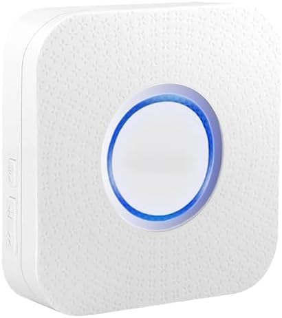Wireless Doorbell Chime, Compatible with Ring & Blink & Google Nest Video Doorbell, Plug & Play, 2.4G WiFi, 5 Volumes, 32 Chimes, LED Indicators, Compatible with Alexa, for Store/Home/Office