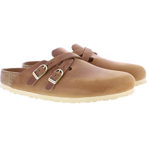 Birkenstock Unisex Blair FL Cognac HEX Brown Size:2