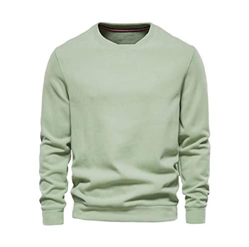 Sweat à capuche en coton premium vert taille M aux finitions soignées