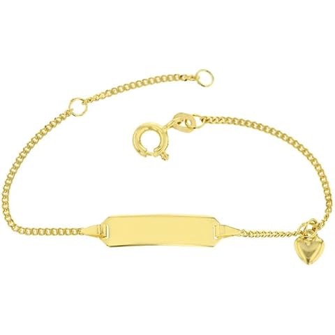 Pulsera infantil Corazón ID Pulsera en oro 333 Cover