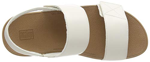 Image of FitFlop F-Mode Go Adjustable Flatform Back-Strap Sandals