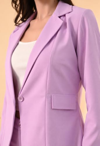 Image of Women's 3-Piece Cotton Blend Solid Suit Set