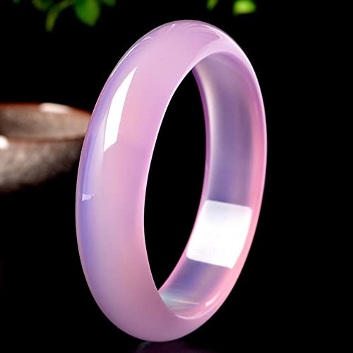Agate naturelle véritable rose taille 54 | Finie la peau irritée