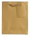Jillson Roberts 6-Count Small 6" x 7.5" x 3" All-Occasion Gift Bags Available in 15 Solid Colors, Gold Matte