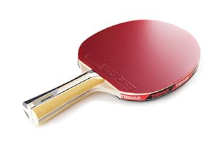 Raquette de ping Pong Tibhar Powercarbon XT - Allround et Offensive avec l'approbation de la compétition ITTF - Jaune